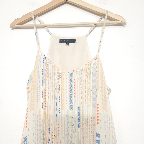 Sanctuary Tribal Print Summer midi spaghetti strap Dress sz small - Picture 5 of 12